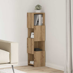vidaXL Corner Cabinet 25.5x25x102cm Engineered Wood Artisan Oak 1