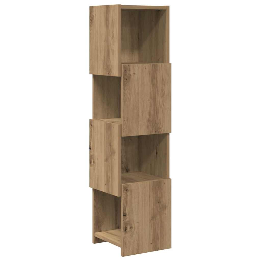 vidaXL Corner Cabinet 25.5x25x102cm Engineered Wood Artisan Oak 2