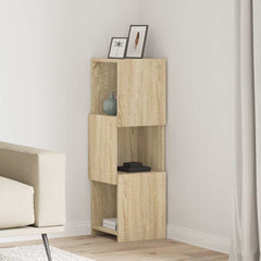 vidaXL Corner Cabinet 30.5x30x95cm Engineered Wood Sonoma Oak 1