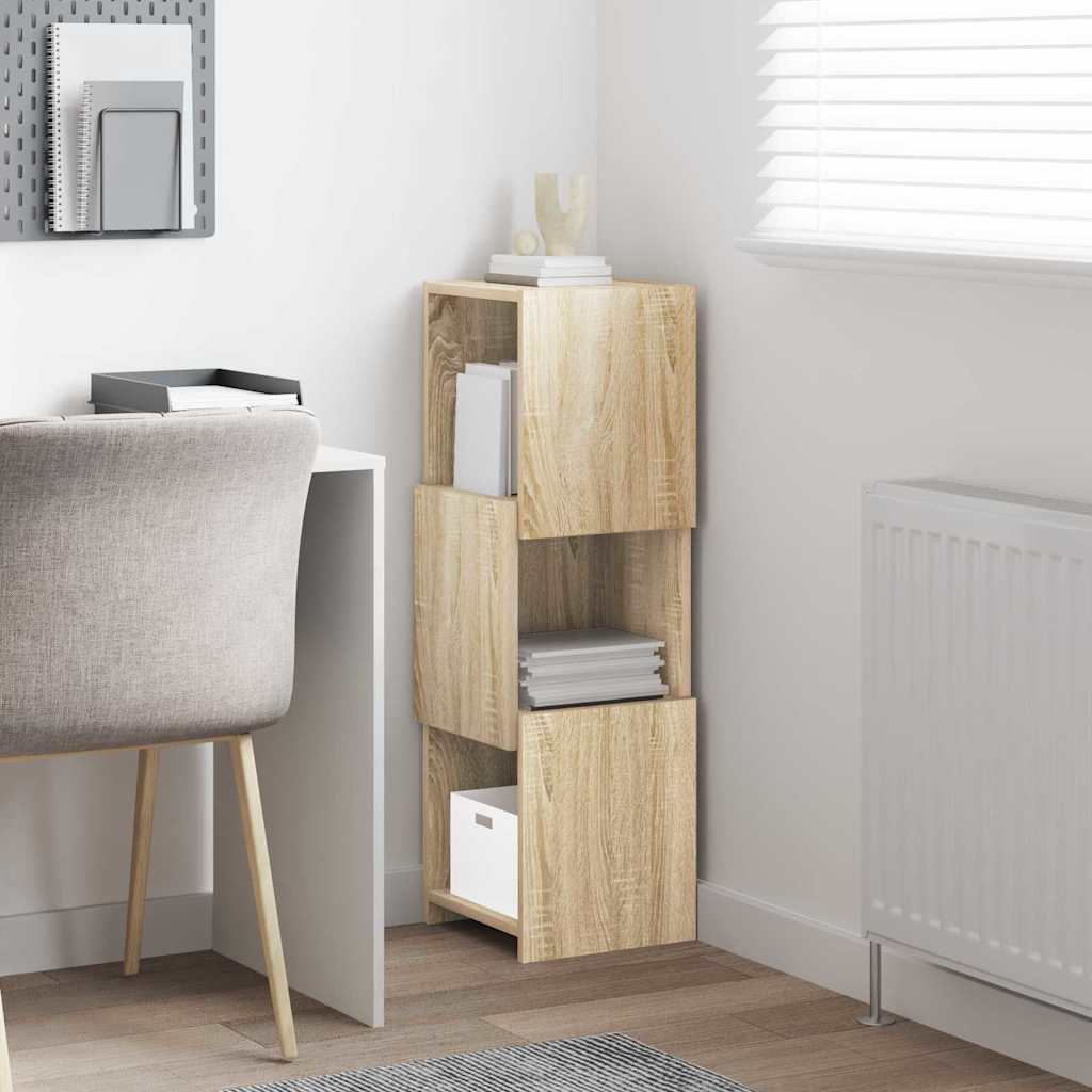 vidaXL Corner Cabinet 30.5x30x95cm Engineered Wood Sonoma Oak 4
