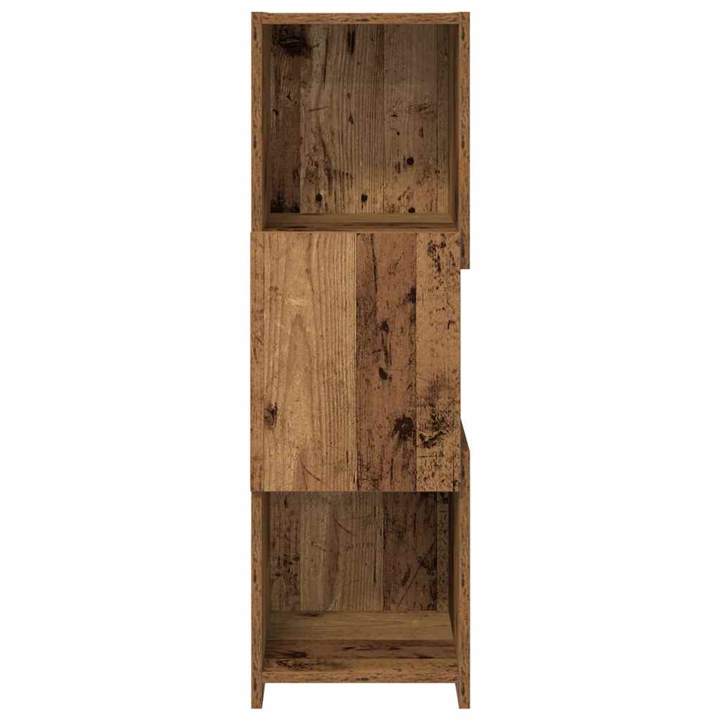 vidaXL Corner Cabinet 30.5x30x95cm Engineered Wood Old Wood 6