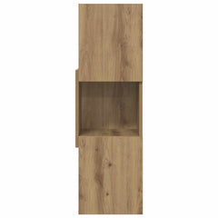 vidaXL Corner Cabinet 30.5x30x95cm Engineered Wood Artisan Oak 5