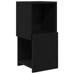 vidaXL Corner Cabinet 30.5x30x65cm Engineered Wood Black Oak 2