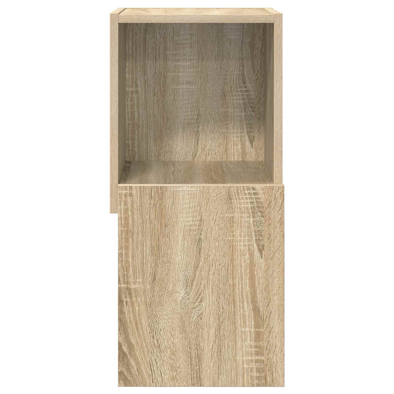 vidaXL Corner Cabinet 30.5x30x65cm Engineered Wood Sonoma Oak 5