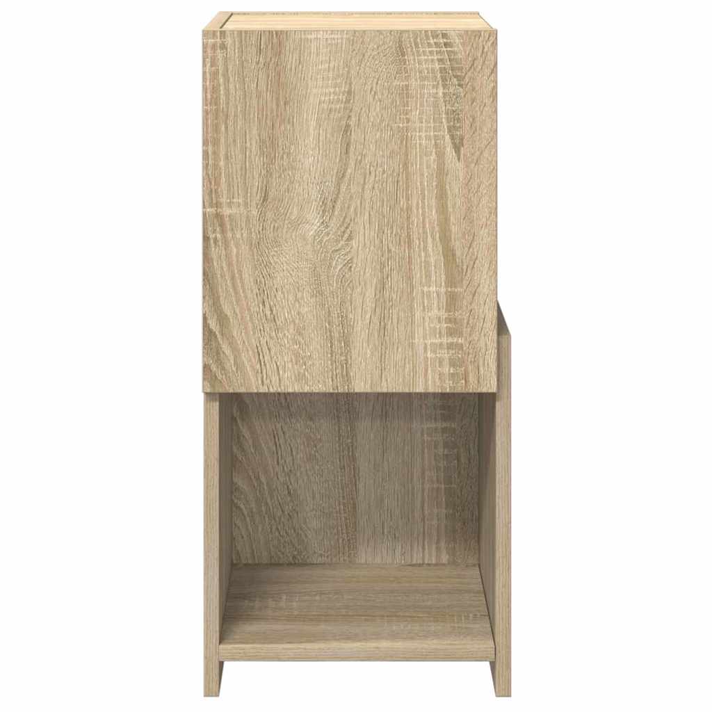 vidaXL Corner Cabinet 30.5x30x65cm Engineered Wood Sonoma Oak 6