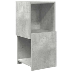 vidaXL Corner Cabinet 30.5x30x65cm Engineered Wood Concrete Grey 2