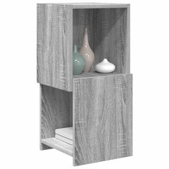vidaXL Corner Cabinet 30.5x30x65cm Engineered Wood Grey Sonoma 3