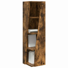 Corner Cabinet Engineered Wood Width 27.5 cm Smoked oak 102 cm