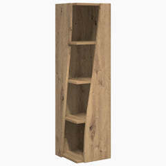 Corner Cabinet Engineered Wood Width 27.5 cm Artisan oak 102 cm