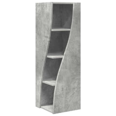 Corner Cabinet Engineered Wood Concrete Grey, image 2