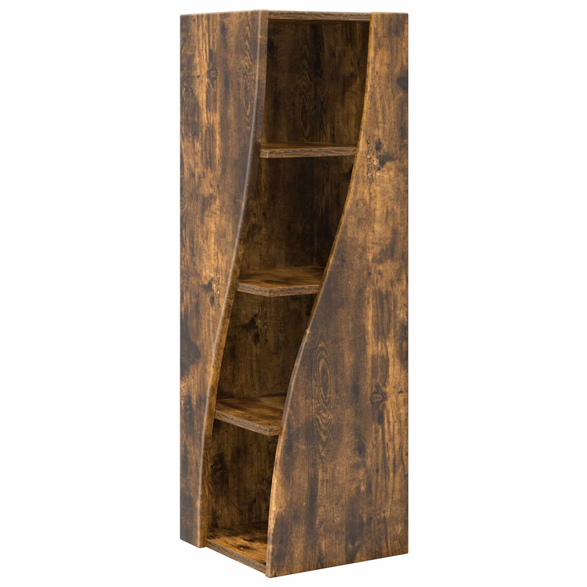 Corner Cabinet Engineered Wood Smoked Oak, image 2