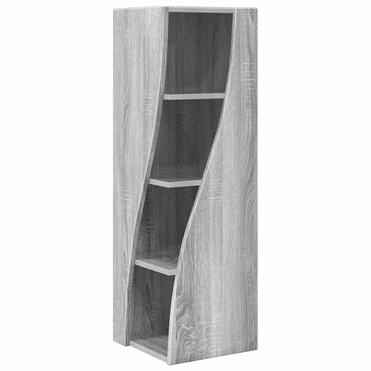Corner Cabinet Engineered Wood Grey Sonoma, image 2
