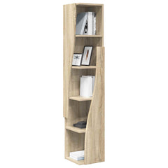 vidaXL Corner Cabinet 27.5x27x140cm Engineered Wood Sonoma Oak 3