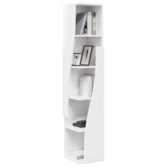 Corner Cabinet Engineered Wood Width 27.5 cm High gloss white 140 cm
