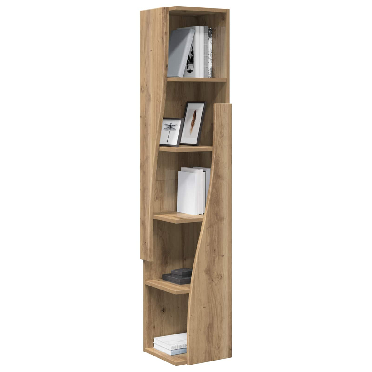 Corner Cabinet Engineered Wood Width 27.5 cm Artisan oak 140 cm