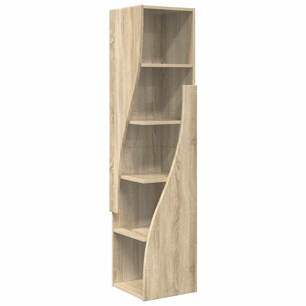 Corner Cabinet Engineered Wood Sonoma Oak, image 2