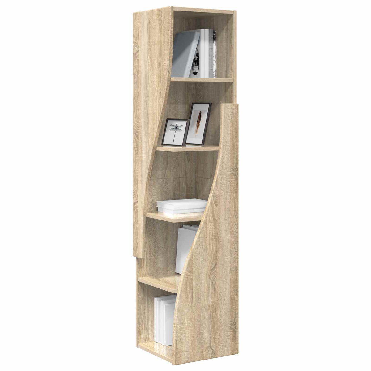 Corner Cabinet Engineered Wood Sonoma Oak, image 3