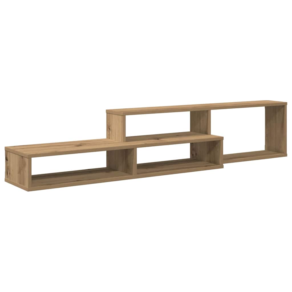 vidaXL Wall TV Stand 150 x 25 x 28.5 cm Engineered Wood 2