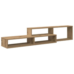 vidaXL Wall TV Stand 150 x 25 x 28.5 cm Engineered Wood 2