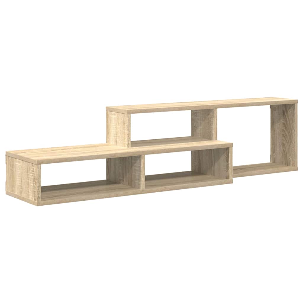 vidaXL Wall TV Stand 120 x 25 x 28.5 cm Engineered Wood 2