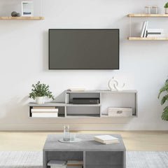 vidaXL Wall TV Stand 120 x 25 x 28.5 cm Engineered Wood 1