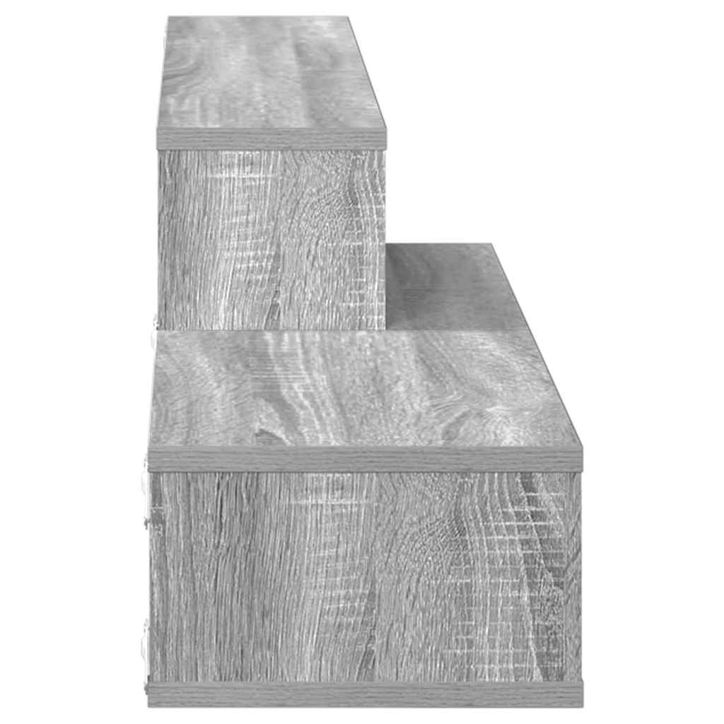 vidaXL Wall TV Stand 120 x 25 x 28.5 cm Engineered Wood 6