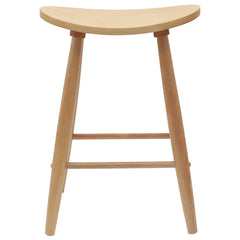 vidaXL Dining Chairs 2 pcs Solid Rubber Wood Natural 46 x 37 x 63 cm 5