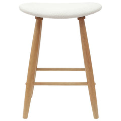 vidaXL Dining Chairs 2 pcs Solid Rubber Wood Natural 46 x 37 x 63 cm 5