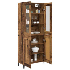 Highboard 69.5 x 34 x 180 cm Engineered Wood Old wood