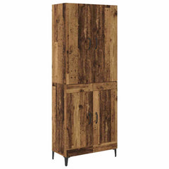 Highboard 69.5 x 34 x 180 cm Engineered Wood Old wood