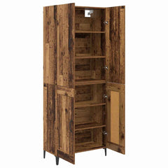 Highboard 69.5 x 34 x 180 cm Engineered Wood Old wood