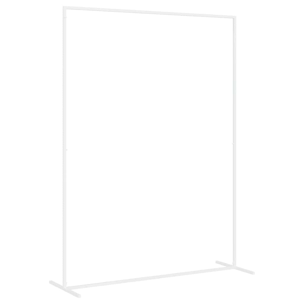 vidaXL Wedding Arch White 150 x 49.5 x 200 cm Steel 5