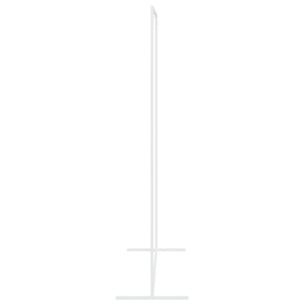 vidaXL Wedding Arch White 150 x 49.5 x 200 cm Steel 6