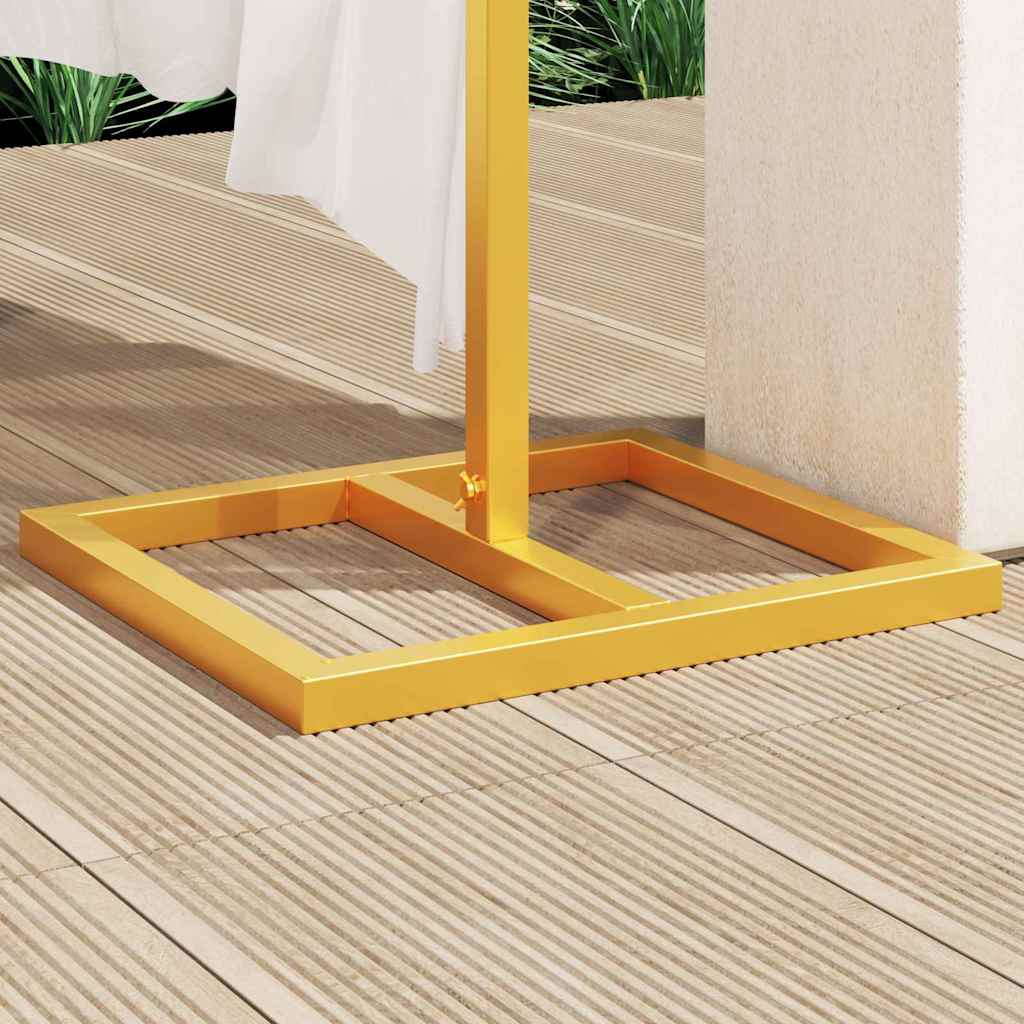 vidaXL Wedding Arch Gold 657 x 35 x 300 cm Steel 4