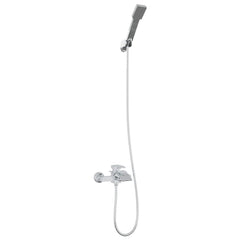 vidaXL Shower Head Set Chrome G 1/2 inches 2