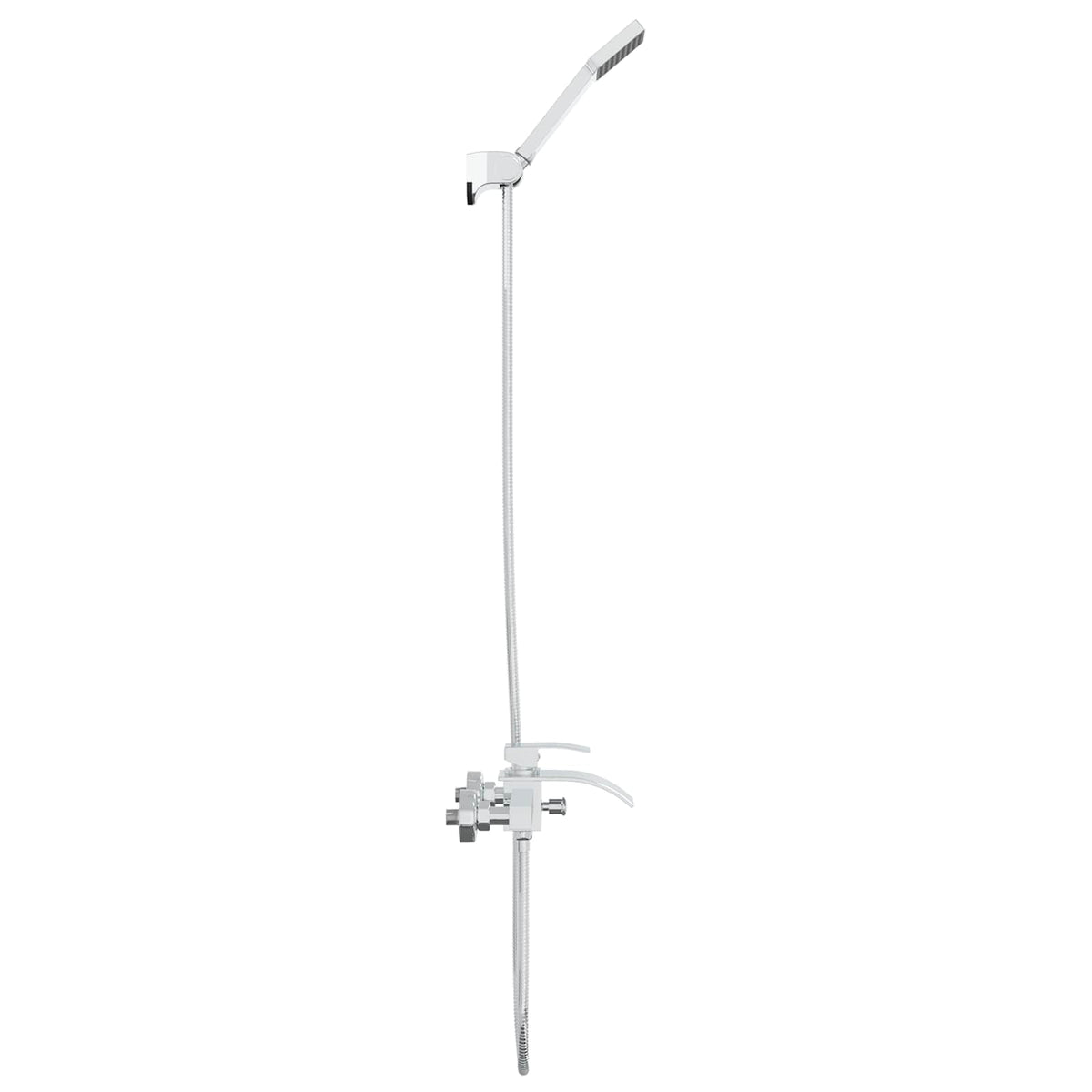 Shower Head Set 1/2 inches Chrome with shower head