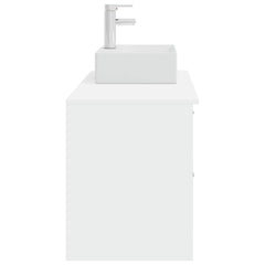 Bathroom Cabinet Set 2 pcs 79.5 x 41 x 79.5 cm White
