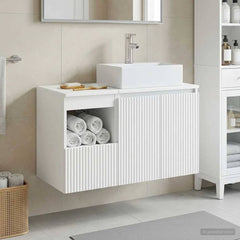 Bathroom Cabinet Set 2 pcs 79.5 x 41 x 79.5 cm White