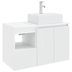 Bathroom Cabinet Set 2 pcs 79.5 x 41 x 79.5 cm White