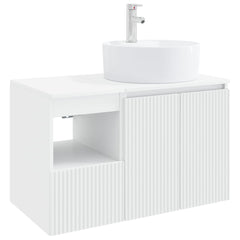 Bathroom Cabinet Set 2 pcs 79.5 x 44.5 x 82 cm White