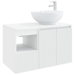 Bathroom Cabinet Set 2 pcs 79.5 x 44.5 x 80 cm White