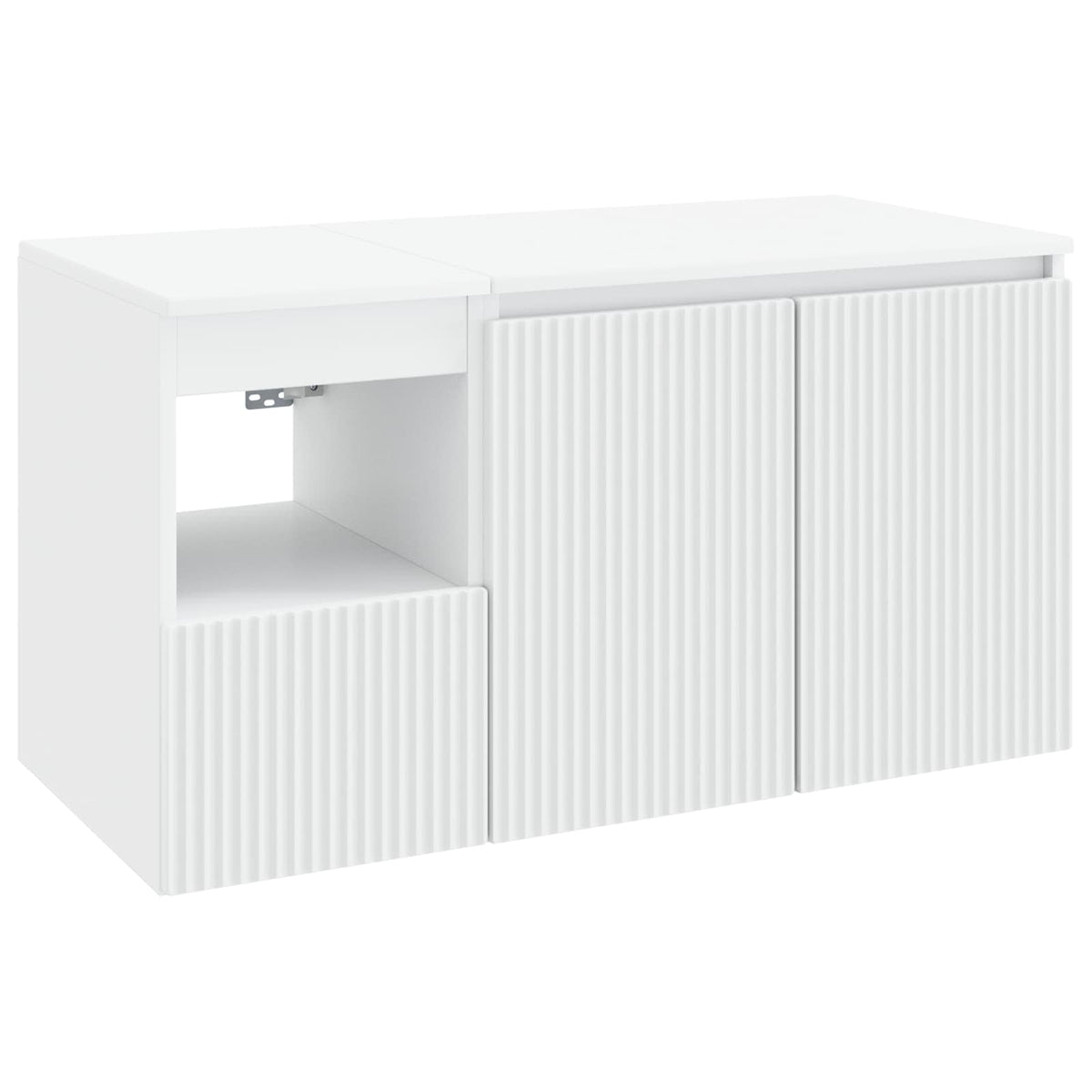 Bathroom Cabinet Set 2 pcs 92.5 x 44.5 x 50 cm White