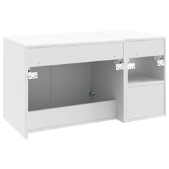 Bathroom Cabinet Set 2 pcs 92.5 x 44.5 x 50 cm White