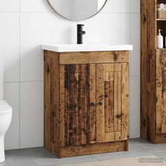 Bathroom Furniture Depth 37.5 cm Old wood 56 cm