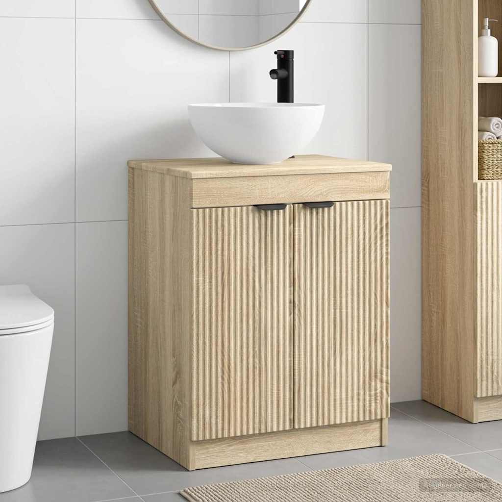 Bathroom Sink Cabinet 54 x 41 x 100 cm Sonoma oak