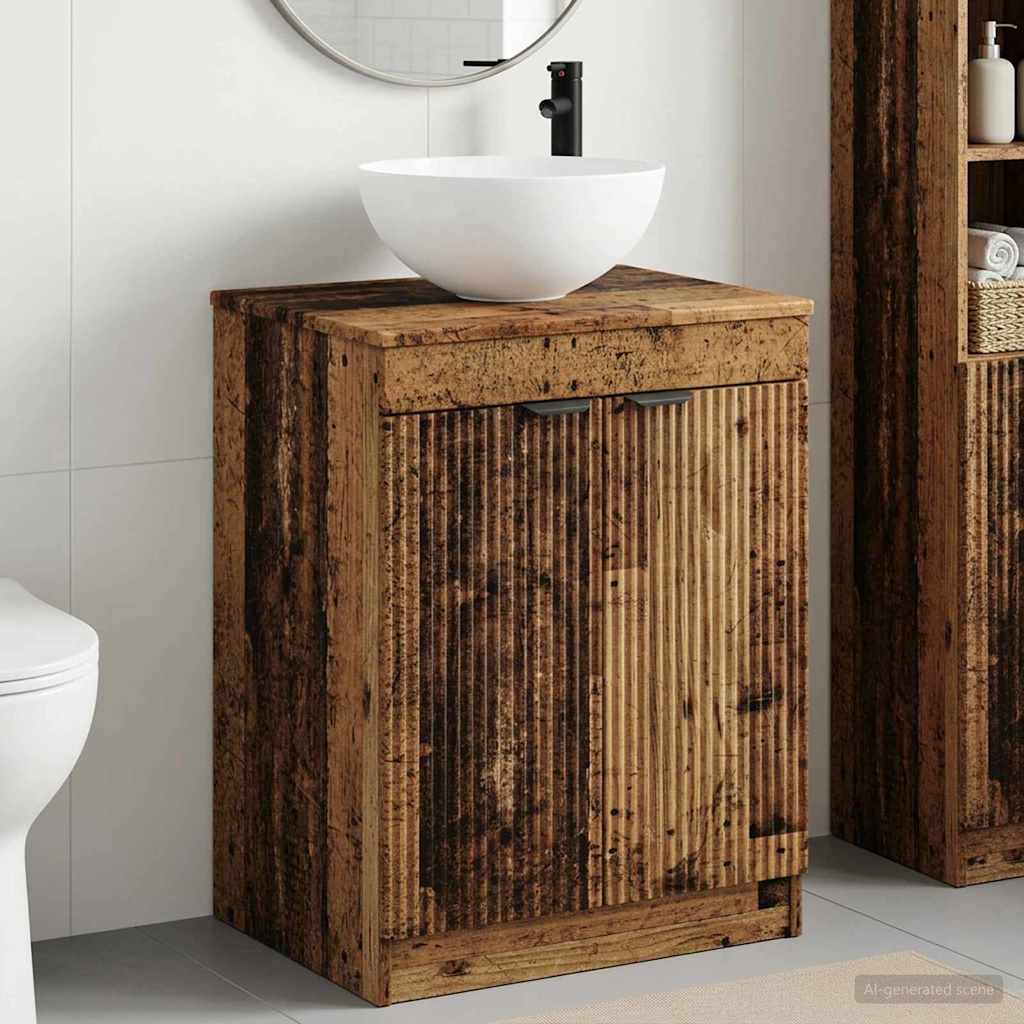 Bathroom Sink Cabinet 54 x 41 x 100 cm Old wood
