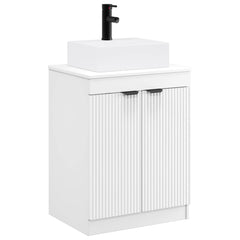 Bathroom Sink Cabinet 54 x 41 x 99.5 cm White