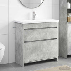 Bathroom Furniture 81 x 40 x 84.5 cm Concrete grey