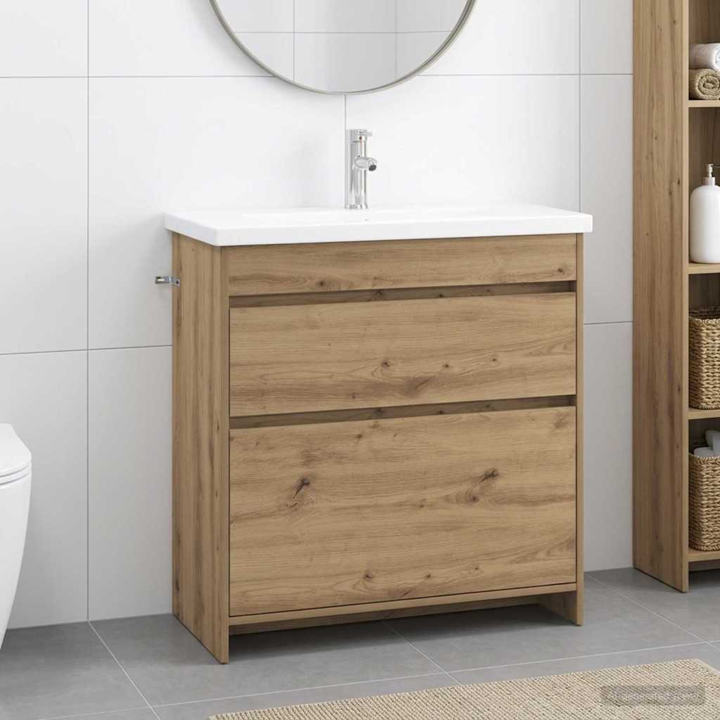 Bathroom Furniture 81 x 40 x 84.5 cm Artisan oak