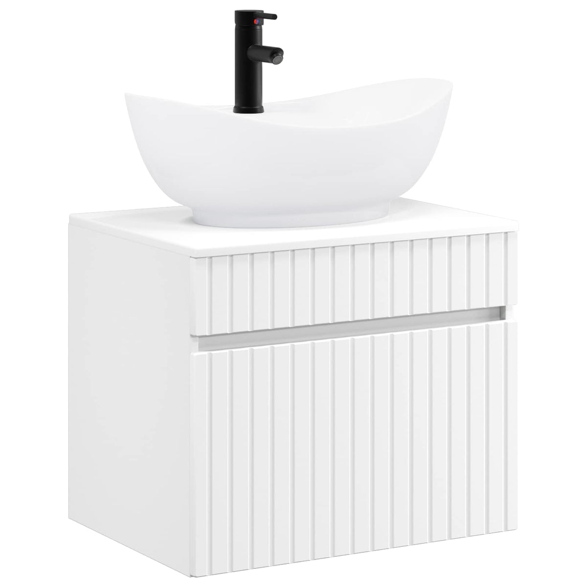 Bathroom Sink Cabinet 59 x 44.5 x 80 cm White